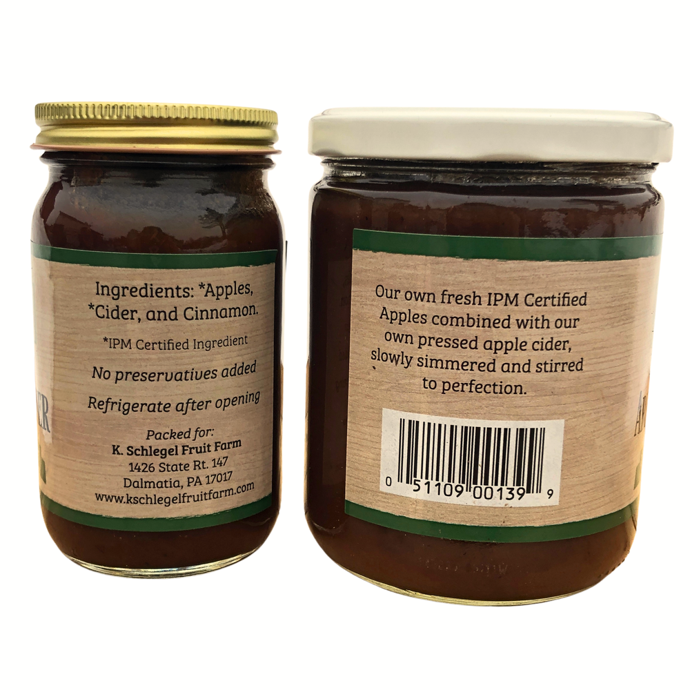 APPLE BUTTER STORE × NOROLL No Sugar Added Apple Butter — K. Schlegel Fruit Farm, LLC